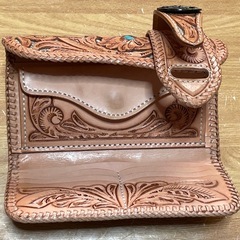 メンズ用カービングレザーウォレット＆アクセサリー類まとめの画像