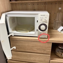 電子レンジの画像