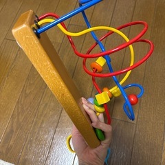 ビーズコースター(ルーピング)とノシリス知育玩具２個セットの画像