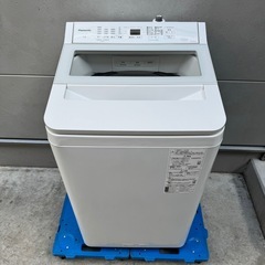 359⭐️2023年製美品★パナソニック 洗濯機　7KG 大型　インバーター　一人暮らし の画像