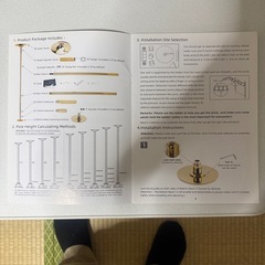 【ポールダンス用ポール＋マット】自宅トレーニング用 ダンスポールの画像