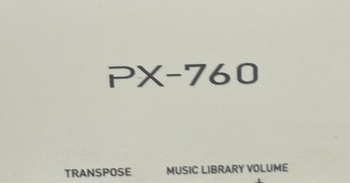 電子ピアノ　CASIO  privia px-760