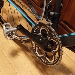 MERIDA RIDE 4000カーボンフレーム　ロードバイク　ブラック/ブルーの画像