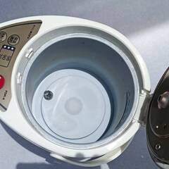 【PayPay決済・配送可】TIGER 　省スチーム設計　電気ポット　PDR-A220　マイコン電動タイプ　節電タイマー　3段階の保温温度　省スチーム沸とうの画像