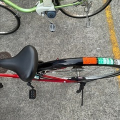 6段ギア付き自転車の画像