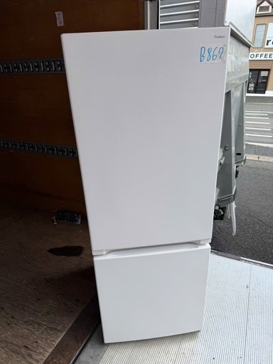 NO B867?福岡市内配送設置無料✨?ヤマダ電機製/156L/冷蔵冷凍庫/YRZ-F15J 2022年