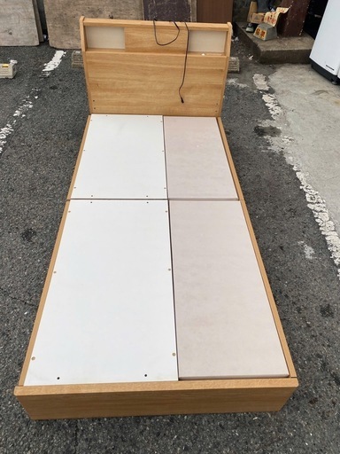シングルベッド マットレスつき付き