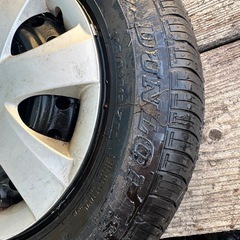 ムーブ　タイヤ　ホイール　セット　山あり　　の画像