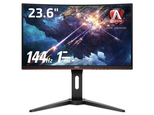 中古ゲーミングモニター　AOC C24G1