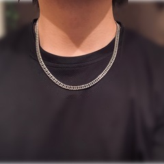 シルバー ネックレスの画像
