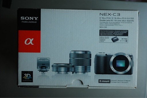 SONY nex-c3 ミラーレスカメラ