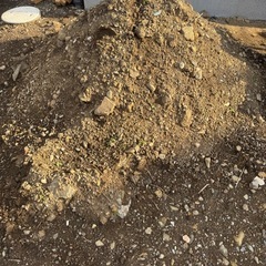 八王子　無料　残土　庭石　石　砕石　新築の画像