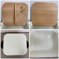 おでん鍋　ホーロー　長期保管品　ジャンク扱い　昭和レトロ　花柄の画像