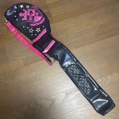 MIZUNO ミズノ 2way ゴルフ クラブケース 合皮製 星柄の画像