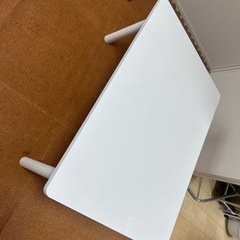 ニトリ ローテーブル（白）80×60×36cmの画像