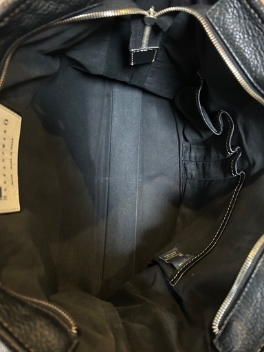 ステファノマーノSTEFANOMANOビジネスバッグ ビジネスバック ブリーフケース 書類鞄 bag かばん カバン ショルダーバッグ ショルダーバックブラック黒色レザー本革牛革イタリア製made in italyユニセックス男女兼用メンズmen男性用紳士鞄