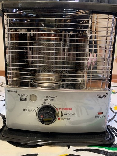 ローヤル ポポ 灯油ストーブ 8段階火力調整