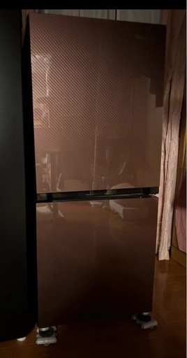 ハイセンス 2ドア冷凍冷蔵庫 HR-G13A-BR