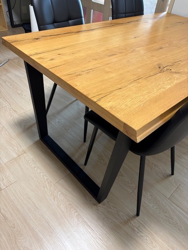 大川家具 ダイニングテーブルセット 幅160 オークランド