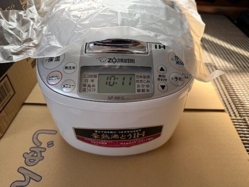 新品未使用　象印IH炊飯器
