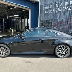 レクサス　ＲＣ　350Ｆスポーツ　三眼LEDヘッドライト・黒革・サンルーフ・前席シートヒーター・ＰＷシート・ステアリングヒーター・Ｂｶﾒﾗ・ETCの画像