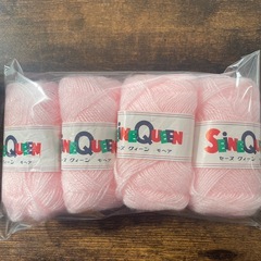 ハンドメイド　細めの毛糸の画像