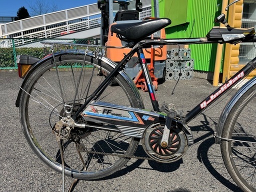昭和スーパーカー自転車　丸石サイクル　２６インチ６段シフト