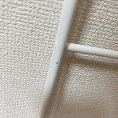 無印良品　スチールユニットシェルフ　追加用帆立　大　2点セット　ライトグレーの画像