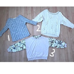 レディース服　S-Mサイズ　13点まとめ売り　トップス　シャツ　アウター　スカート　ワンピースの画像