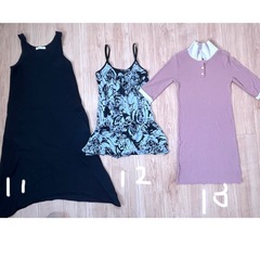 レディース服　S-Mサイズ　13点まとめ売り　トップス　シャツ　アウター　スカート　ワンピースの画像