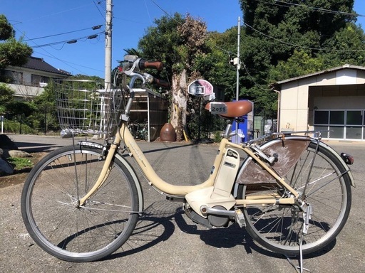 【整備済】Panasonic電動自転車 26インチ バッテリー保証付（イーチャリティ那覇店） 整備済】Panasonic 電動自転車 26インチ バッテリー保証付（イー