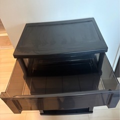 【衣類収納】4段チェスト＋収納ケース まとめ売りの画像