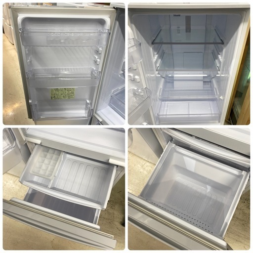 ?中古家電は当店へ?【冷蔵庫167L】SHARP　シャープ　2018年製　SJ-17E6-KW　白　ホワイト　朝霞市リサイクルショップ