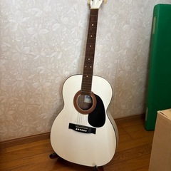 昭和レトロ　白いギター　　　インテリア　 オブジェ
の画像