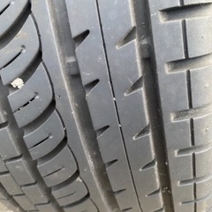 3月12日迄/ 　タイヤ　ホイール付き　タイヤ山あります。の画像