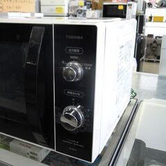 電子レンジ 2020年製 フラットタイプ 17L 東芝 ER-SM17 ホワイト とうしば ☆ 札幌市 北区 屯田 の画像