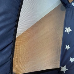 日本育児　　洗えておりたためるポータブルベビーサークルの画像