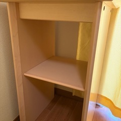 良品 コクヨ 角型サイドテーブル　ナイトテーブルの画像