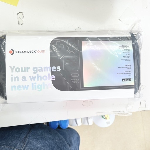 【ドリーム池田店】未使用品　Valve/ヴァルブ　7.4インチ/携帯型ゲーミングPC OLED 【46714】