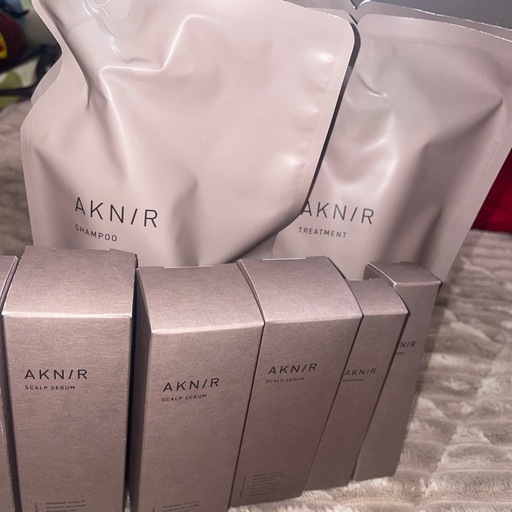 新品　梨花　アクニー　薬用ヘアシャンプー・トリートメント・ヘアスカルプセラム　まとめ売り