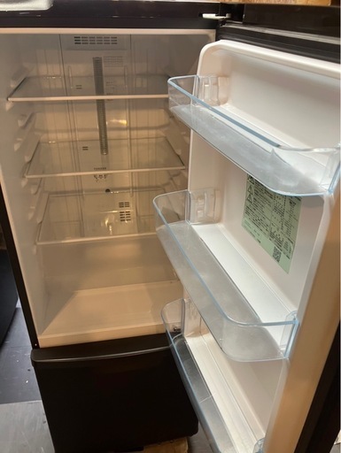 【中古】大阪引取限定　Panasonic 冷蔵庫 NR-B17DW-T 168L 2021年【KSC1F051】