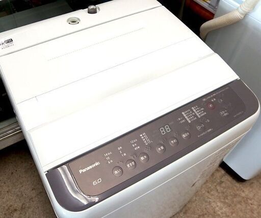 パナソニック 6.0kg 洗濯機 2021年製 NA-F60PB14 ☆ 札幌市北区屯田