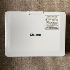 キュリオム Qriom ポータブルDVDプレーヤー PDN-U72 ジャンクの画像