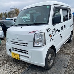 乗り出し15万円、エブリイ、マニュアル、車検あり、下取り可能の画像