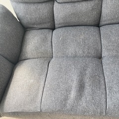 ニトリ 2人掛けソファ 幅120cm コンパクト ローソファの画像