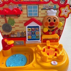 美品　タッチでおしゃべりスマートアンパンマンキッチンの画像