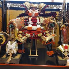 昔(昭和時代)の五月人形の画像