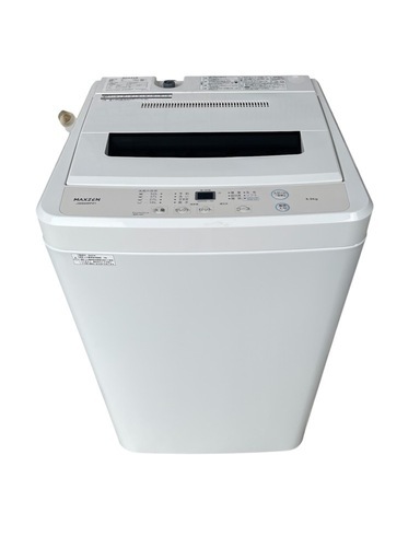 マクスゼン　洗濯機　6kg 2022年製　JW6OWP01