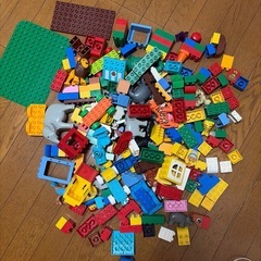 【中古品】LEGOブロック大量 人気の動物 車 汽車 入り！の画像