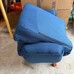 【B】コメリ ゆったり座れる 回転 ルームチェア  回転座椅子 高座椅子 アテーナライフ W680 D690-935 H760-860の画像